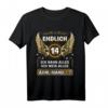 Endlich 14 ähm Mama? - Lustiges Geburtstags T-Shirt für Jungen und Mädchen zum 14. Geburtstag, Geschenkidee für Kinder