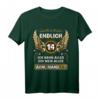 Endlich 14 ähm Mama? - Lustiges Geburtstags T-Shirt für Jungen und Mädchen zum 14. Geburtstag, Geschenkidee für Kinder