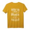 Willst du meine Mama heiraten? Lustiges Hochzeits- und Verlobungsgeschenk T-Shirt für Braut, Bräutigam, Trauzeugen & Familie