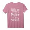 Willst du meine Mama heiraten? Lustiges Hochzeits- und Verlobungsgeschenk T-Shirt für Braut, Bräutigam, Trauzeugen & Familie