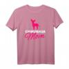Chihuahua Mama T-Shirt für Hundeliebhaberinnen - Klassisch geschnitten, doppelt genähter Saum, Perfekt als Geschenk für Hundemütter