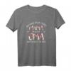 Damen Großmutter T-Shirt – Ich habe zwei Titel, Mama und Oma – Stolzes Design für glückliche Großmütter