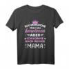 Lustiges Kinder T-Shirt mit Spruch 'Versuche mich zu benehmen, komme nach meiner Mama' – Klassisch geschnitten, für Mädchen & Töchter