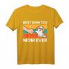 Beste Shih Tzu Mama aller Zeiten T-Shirt - Lustiges Hundedesign für Shih Tzu Liebhaberinnen und stolze Mütter
