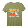 Beste Shih Tzu Mama aller Zeiten T-Shirt - Lustiges Hundedesign für Shih Tzu Liebhaberinnen und stolze Mütter