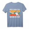 Beste Shih Tzu Mama aller Zeiten T-Shirt - Lustiges Hundedesign für Shih Tzu Liebhaberinnen und stolze Mütter