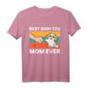 Beste Shih Tzu Mama aller Zeiten T-Shirt - Lustiges Hundedesign für Shih Tzu Liebhaberinnen und stolze Mütter