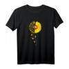 Damen 1981 Geburtstag Sonnenblume Geschenk HapDog T-Shirt – Lustiges Blumenmotiv für Frauen, Mütter, Ehefrauen & Freundinnen