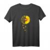 Damen 1981 Geburtstag Sonnenblume Geschenk HapDog T-Shirt – Lustiges Blumenmotiv für Frauen, Mütter, Ehefrauen & Freundinnen