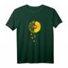 Damen 1981 Geburtstag Sonnenblume Geschenk HapDog T-Shirt – Lustiges Blumenmotiv für Frauen, Mütter, Ehefrauen & Freundinnen