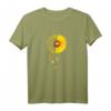 Damen 1981 Geburtstag Sonnenblume Geschenk HapDog T-Shirt – Lustiges Blumenmotiv für Frauen, Mütter, Ehefrauen & Freundinnen