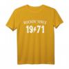 50. Geburtstag Geschenk - Rockin since 1971 Vintage T-Shirt für Männer und Frauen, perfekt für Mottoparty & Oldtimer Fans