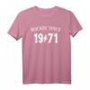 50. Geburtstag Geschenk - Rockin since 1971 Vintage T-Shirt für Männer und Frauen, perfekt für Mottoparty & Oldtimer Fans