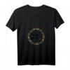 Damen Beste Mama Muttertag T-Shirt mit kyrillischer Schrift und Blumenkranz Motiv – Perfektes Geschenk für russische Mütter und Russlanddeutsche