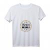 Damen Beste Mama Muttertag T-Shirt mit kyrillischer Schrift und Blumenkranz Motiv – Perfektes Geschenk für russische Mütter und Russlanddeutsche