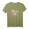 Damen Mom 2021 loading T-Shirt - Witziges Geschenk für werdende Mütter, Schwangerschaft & Babyankündigung