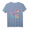 Bunte Aquarellmalerei Cardigan Welsh Corgi Mama T-Shirt – Perfektes Geschenk für Hundeliebhaber zum Geburtstag oder Weihnachten