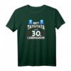 30. Geburtstag Geschenk Mann Frau Feuerwehr Polizei - Lustiges Blaulicht T-Shirt für den runden Geburtstag