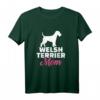 Damen Welsh Terrier Mama T-Shirt - Hundeliebhaberinnen Geschenk für Welsh Terrier Fans
