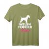 Damen Welsh Terrier Mama T-Shirt - Hundeliebhaberinnen Geschenk für Welsh Terrier Fans