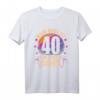Meine Mama ist 40 und richtig cool - Geburtstags T-Shirt für Frauen zum HapDog, perfekt für Überraschungen & Party
