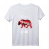 Mama Bear Weihnachts-Pajama-Shirt in Buffalo Red Black Plaid – Perfekt als Geschenk für Mütter, Frauen, Schwester & Freunde zu Weihnachten
