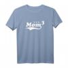 Mama Hoch 3 T-Shirt - Drillinge an Bord Familiengeschenk für stolze Mütter mit 3 Kindern, perfekt zu Geburt und Weihnachten