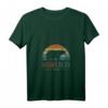 Mama Bär Mutter Geschenk Muttertag Retro T-Shirt mit V-Ausschnitt – Lustiges Camping-Design für Natur- und Familienurlaubsliebhaber