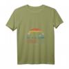 Mama Bär Mutter Geschenk Muttertag Retro T-Shirt mit V-Ausschnitt – Lustiges Camping-Design für Natur- und Familienurlaubsliebhaber