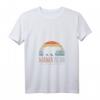 Mama Bär Mutter Geschenk Muttertag Retro T-Shirt mit V-Ausschnitt – Lustiges Camping-Design für Natur- und Familienurlaubsliebhaber