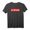 Funny Kurwa Polska T-Shirt – Lustiges polnisches Wappen-Shirt für Partygänger, Fans & Familienfeiern