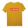 Funny Kurwa Polska T-Shirt – Lustiges polnisches Wappen-Shirt für Partygänger, Fans & Familienfeiern