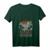 Damen Mamasaurus T-Rex Dinosaurier Mama T-Shirt mit V-Ausschnitt – Lustiges Vintage Geschenk für Mama, Oma & Familie zum Muttertag, Weihnachten oder Geburtstag