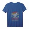 Damen Mamasaurus T-Rex Dinosaurier Mama T-Shirt mit V-Ausschnitt – Lustiges Vintage Geschenk für Mama, Oma & Familie zum Muttertag, Weihnachten oder Geburtstag