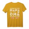 Ich Habe Zwei Titel Mama Und Oma Damen Oma Mama T-Shirt - Lustiges Geschenk für Mütter und Omas zu jedem Anlass