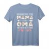 Ich Habe Zwei Titel Mama Und Oma Damen Oma Mama T-Shirt - Lustiges Geschenk für Mütter und Omas zu jedem Anlass