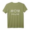 Muttertags T-Shirt MOM ist WOW – Originelles Geschenk für die beste Mama mit cleverem Design
