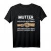 Lustiges Mama Mutter Sohn Partnerlook T-Shirt - Originelles Muttertagsgeschenk für Mama, Mutti & Familienmitglieder