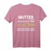 Lustiges Mama Mutter Sohn Partnerlook T-Shirt - Originelles Muttertagsgeschenk für Mama, Mutti & Familienmitglieder