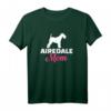 Airedale Terrier Mama T-Shirt für Hundeliebhaberinnen – Klassisch geschnitten, ideal als Geschenk für Hundemütter