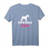 Airedale Terrier Mama T-Shirt für Hundeliebhaberinnen – Klassisch geschnitten, ideal als Geschenk für Hundemütter