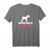 Airedale Terrier Mama T-Shirt für Hundeliebhaberinnen – Klassisch geschnitten, ideal als Geschenk für Hundemütter