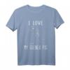 Meerschweinchen Papa Mama I Love My Guinea Pig T-Shirt – Niedliches Geschenk für Tierliebhaber, Geburtstags- & Muttertagsidee