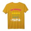 Ich versuche mich zu benehmen Mama - Lustiges Geschenk T-Shirt für Tochter und Sohn, originelle Geschenkidee für Mütter