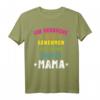 Ich versuche mich zu benehmen Mama - Lustiges Geschenk T-Shirt für Tochter und Sohn, originelle Geschenkidee für Mütter