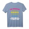 Ich versuche mich zu benehmen Mama - Lustiges Geschenk T-Shirt für Tochter und Sohn, originelle Geschenkidee für Mütter