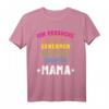 Ich versuche mich zu benehmen Mama - Lustiges Geschenk T-Shirt für Tochter und Sohn, originelle Geschenkidee für Mütter