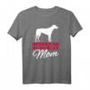 Rhodesian Ridgeback Mama T-Shirt für Hundebesitzerinnen – Klassisch geschnitten, doppelt genähter Saum, ideales Geschenk für Hundemütter