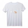 Damen Herzschlag Meerschweinchen Mama T-Shirt mit V-Ausschnitt – Perfektes Geschenk für Tierliebhaberinnen & Meerschweinchen-Fans