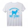 Unterschätze nie eine Frau mit Hund Tibet Terrier Geschenk T-Shirt – Perfekt für Hunde- und Tibet Terrier Fans zu Weihnachten, Geburtstag & mehr